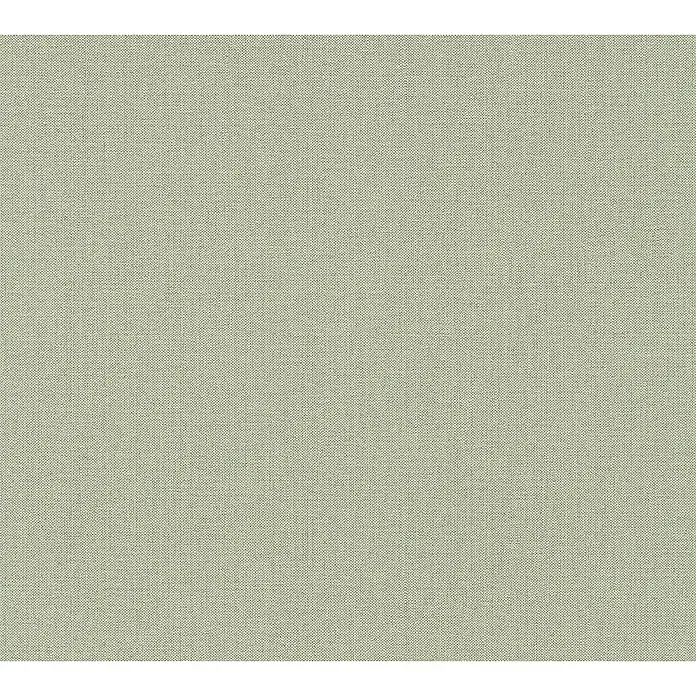 AS Creation Hygge Vliestapete - Grün, Uni, 10,05 x 0,53 m - Detailaufnahme
