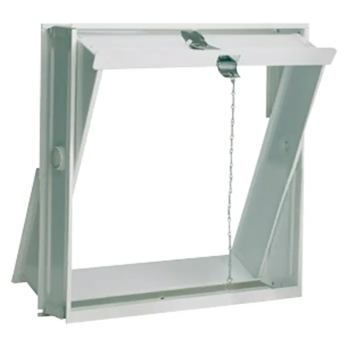 Ventana basculante cuatro bloques - Apto para: Bloques de vidrio
