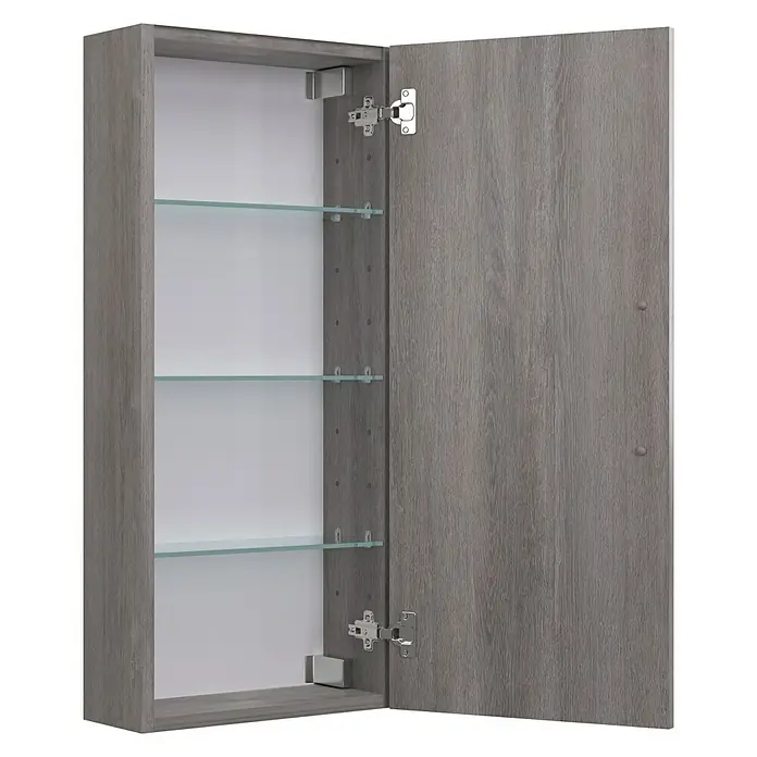 Camargue Espacio Gornji ormarić - 40 x 17 x 90 cm, 1 vrata, Faro - Pogled sprijeda