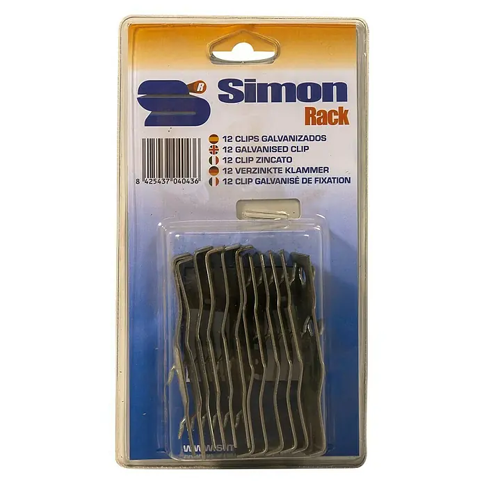 Simonrack Set de ganchos - 12 ud.