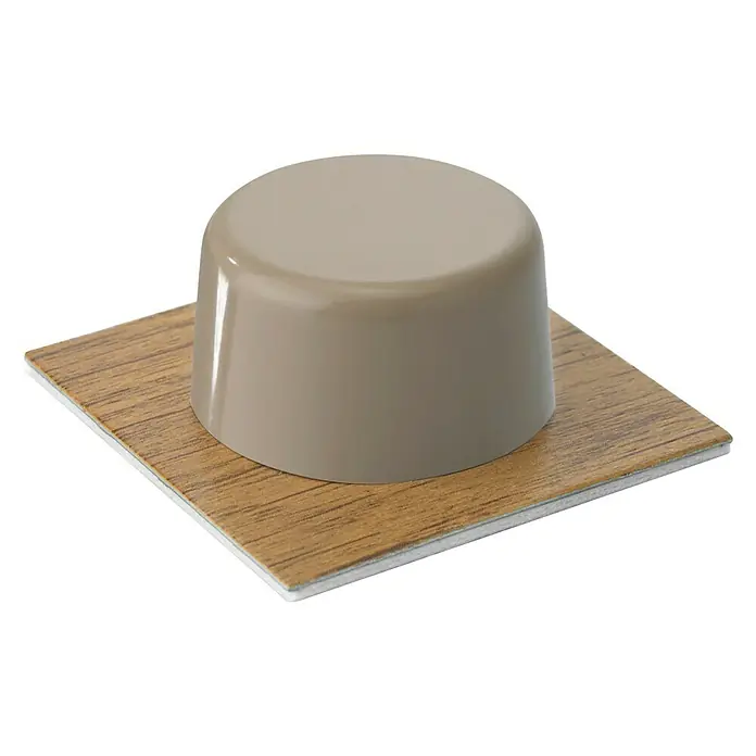 Inofix Tope de puerta 2023 Parquet - Plástico, Beige