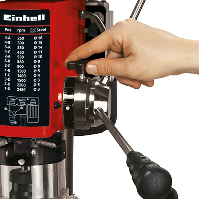 Einhell Tischbohrmaschine TC-BD 630 - 630 W, 250 U/min - 2.450 U/min