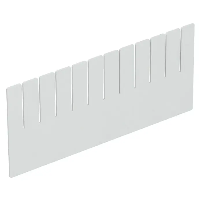 Surplus Systems Trennwand - Passend für: Surplus Systems Euronormboxen, L x H: 35,7 x 16 cm - Linke Seitenansicht