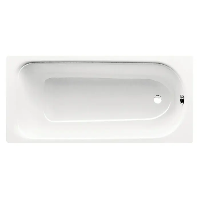 Kaldewei Badewanne Saniform Plus 371-1 - 170 x 73 cm, Stahl-Email, Alpinweiß - Ansicht von oben