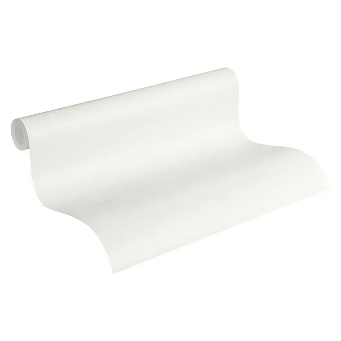 Lutèce Authentic Walls 2 Vliestapete Streifen - Weiß, Streifen, 10,05 x 0,53 m - Ansicht von oben