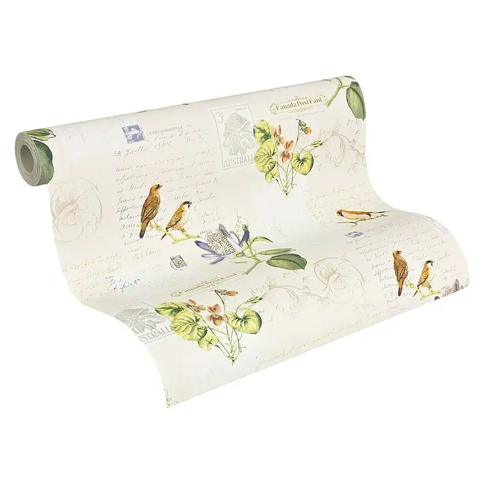 AS Creation Il Decoro Papiertapete - Bunt, Motiv, 10,05 x 0,53 m - Ansicht von oben