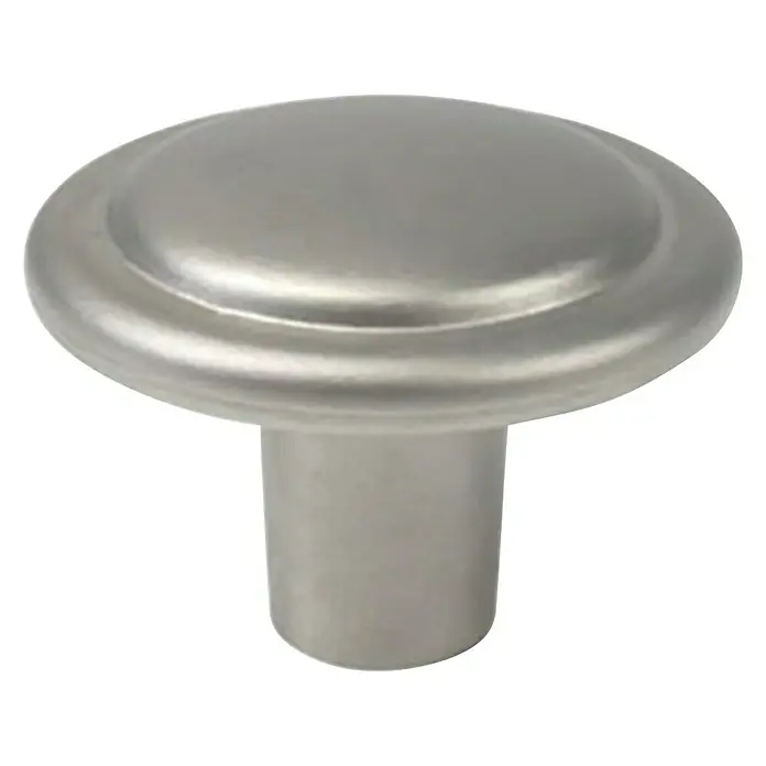 Nesu Pomo para muebles 1302 - Ø x Al: 30 x 21 mm, Acero, Niquelado, Níquel