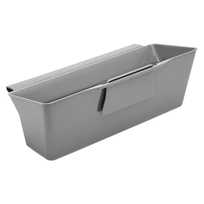 Metaltex Auffangschale Clean-Tex - 35 x 16 x 13 cm, Grau - Detailaufnahme
