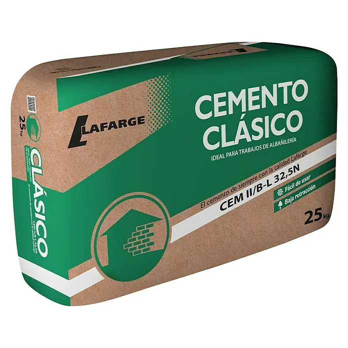 BHS Madrid Cemento Tipo II B-L 32,5N - 25 kg