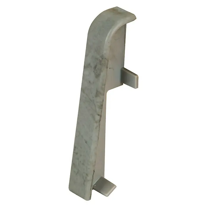 Egger Übergangskappe - Stein Grau, 2 Stk., Passend für: Egger Sockelleisten 17 x 60 mm