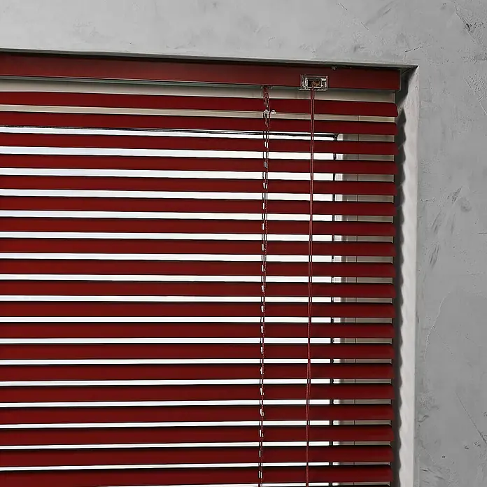 Expo Ambiente Jalousie II - B x H: 60 x 175 cm, Rot, Aluminium - Detailaufnahme