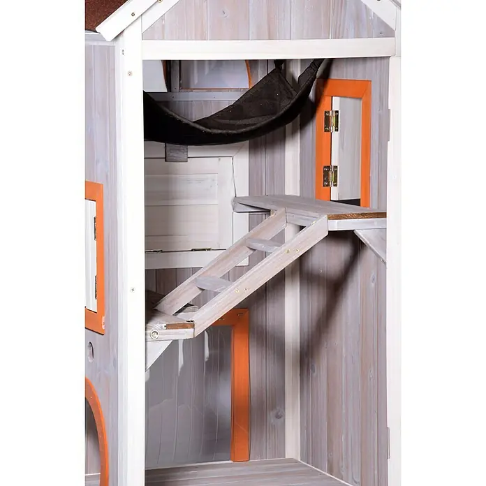 Dobar Katzenhaus Fancy Cat - 58 x 55 x 109 cm - Detailaufnahme