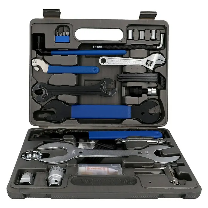 M-Wave Werkzeug-Set - 43 -tlg. - Vorderansicht