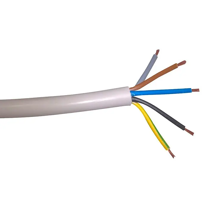 Schlauchleitung YMM-J - 5-adrig, Querschnitt: 2,5 mm², Kabellänge: 20 m