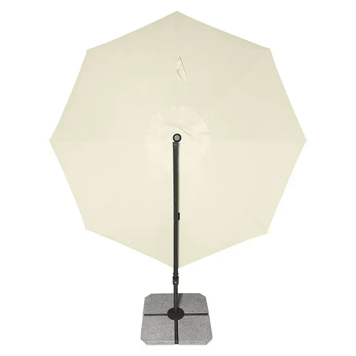 Derby Ravenna Pendelschirm Ravenna - Natur, Durchmesser: 392 cm - Ansicht von oben