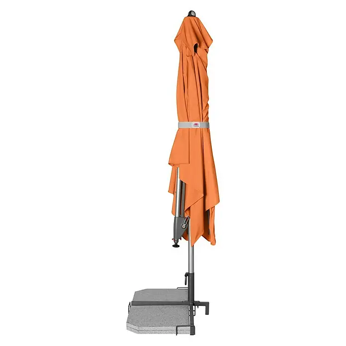 Doppler Sunline Pendelschirm - Orange, L x B: 298 x 225 cm - Vorderansicht