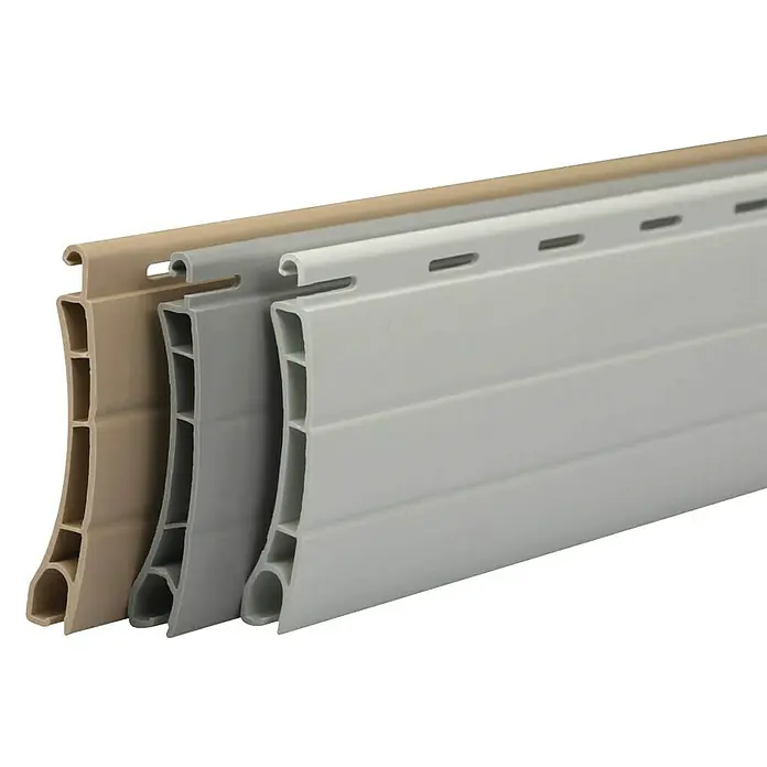 Schellenberg Rollladenprofil Mini - L x H: 150 x 3,7 cm, Geeignet für: Rollladen-Mini-Systeme, Grau