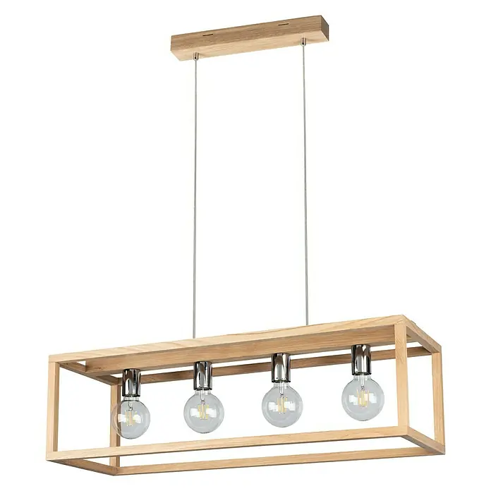 Spotlight Pendelleuchte - Höhe: 90 cm - Vorderansicht
