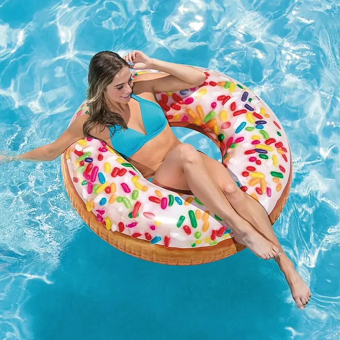 Intex Aro flotador Donut - L x An: 114 x 114 cm