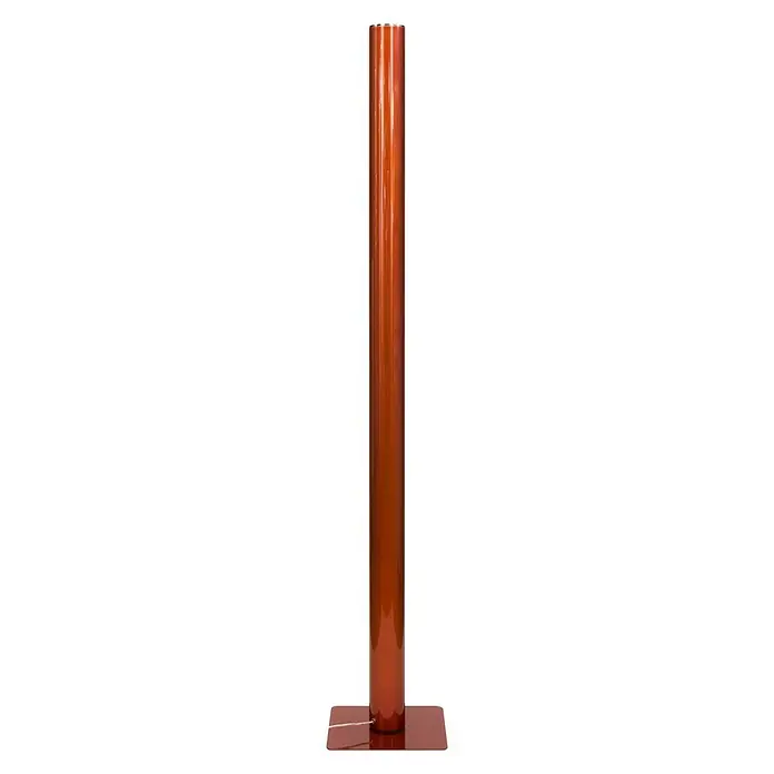 Artemide Stehleuchte Ilio - Höhe: 175 cm, Orange - Vorderansicht
