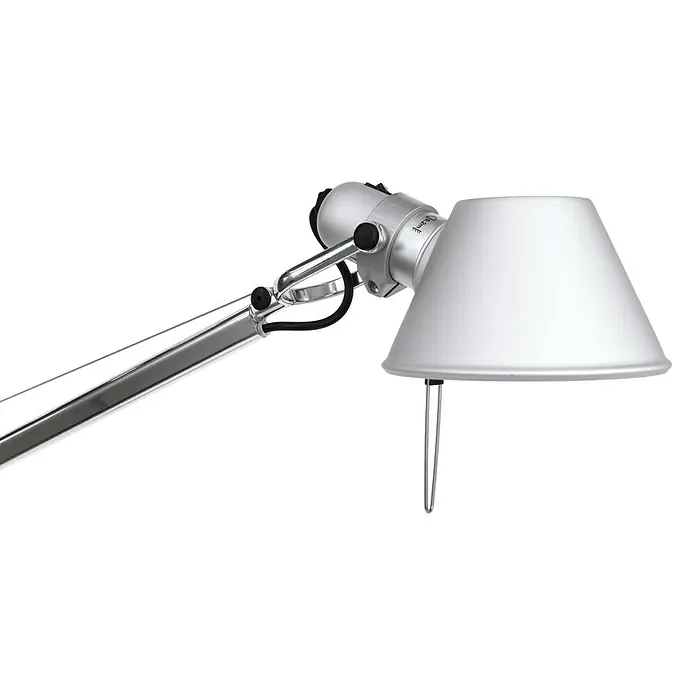 Artemide Tischleuchte Tolomeo - 77 W, Silber, Silber, E27 - Vorderansicht