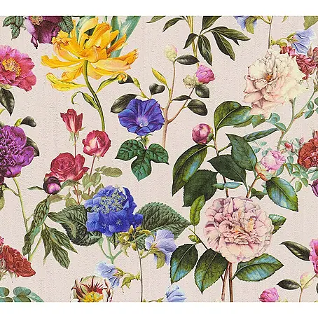 AS Creation Trendwall Vliestapete Blumenwiese