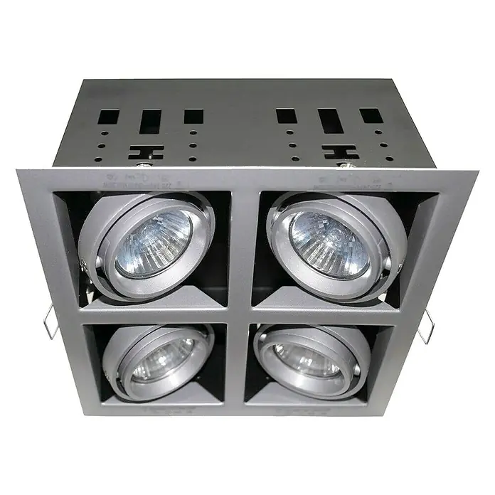 Tween Light Foco empotrable Techno - 50 W, Ø x Al: 20,5 x 15 cm, Cromo, Blanco cálido