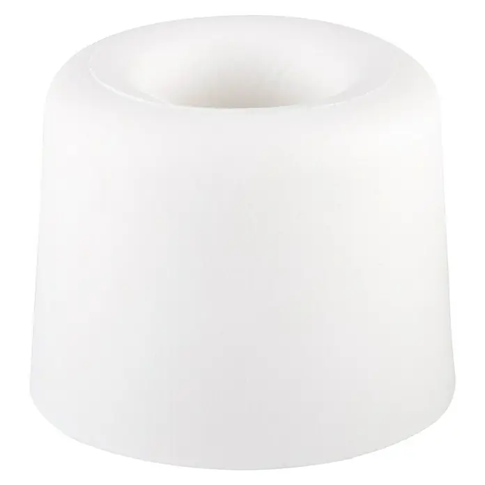 Türstopper 29x25 mm schraubbar - Ø x H: 25 x 29 mm, Weiß - Rechte Seitenansicht