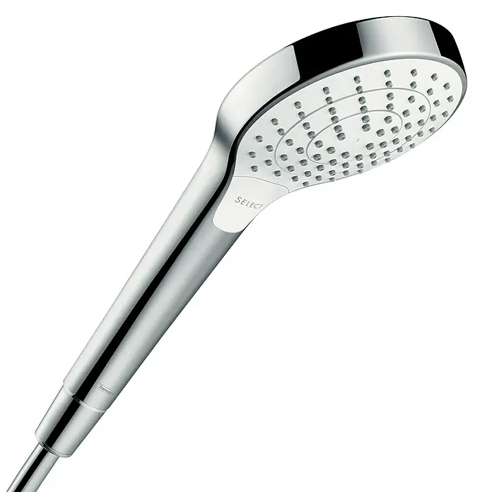 Hansgrohe Ručna tuš slušalica - Broj funkcija: 3 Kom., Promjer: 11 cm, Bijelo-krom
