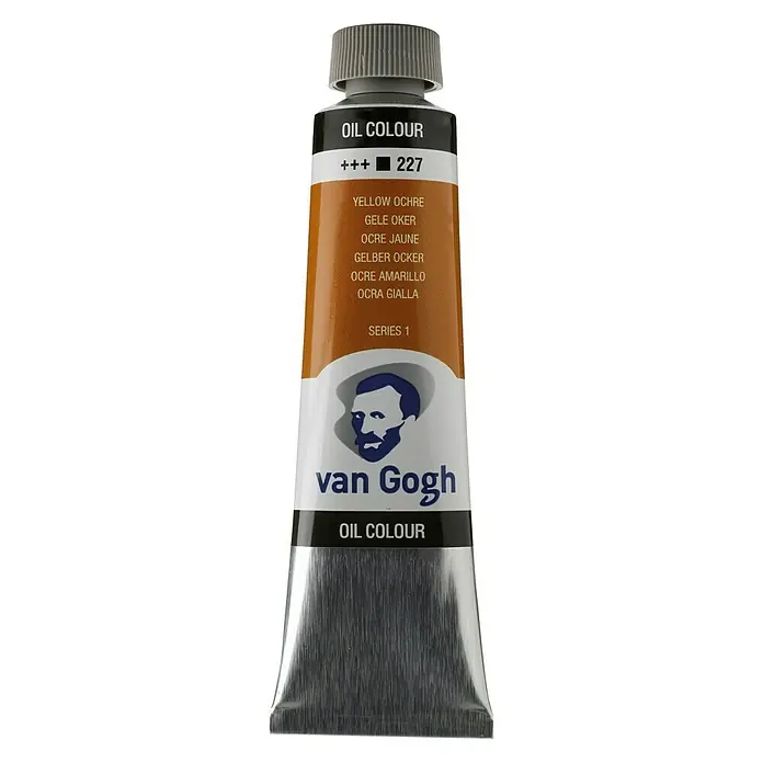 Talens Van Gogh Pintura al óleo - Ocre Amarillo, 40 ml, Tubo