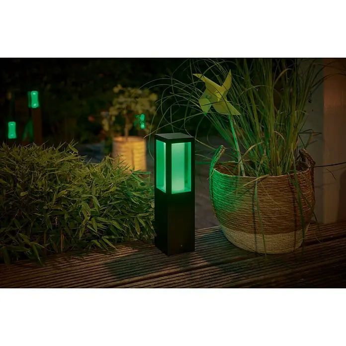 Philips Hue Sobremuro LED Impress - 2 luces, 8 W, Color de luz: Multicolor, IP44