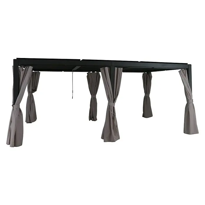 Sunfun Carpa con laterales Palma - L x An x Al: 540 x 300 x 230 cm, Antracita
