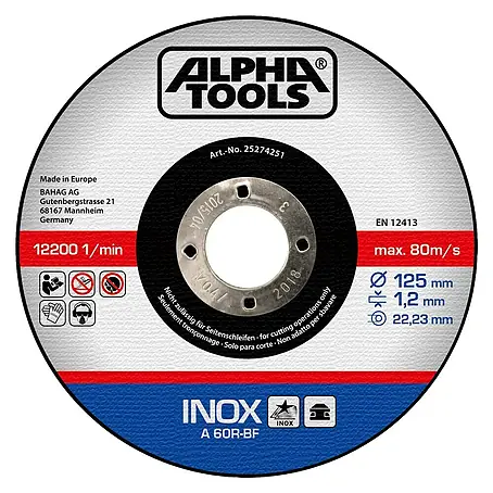 Alpha Tools  Trennscheibe