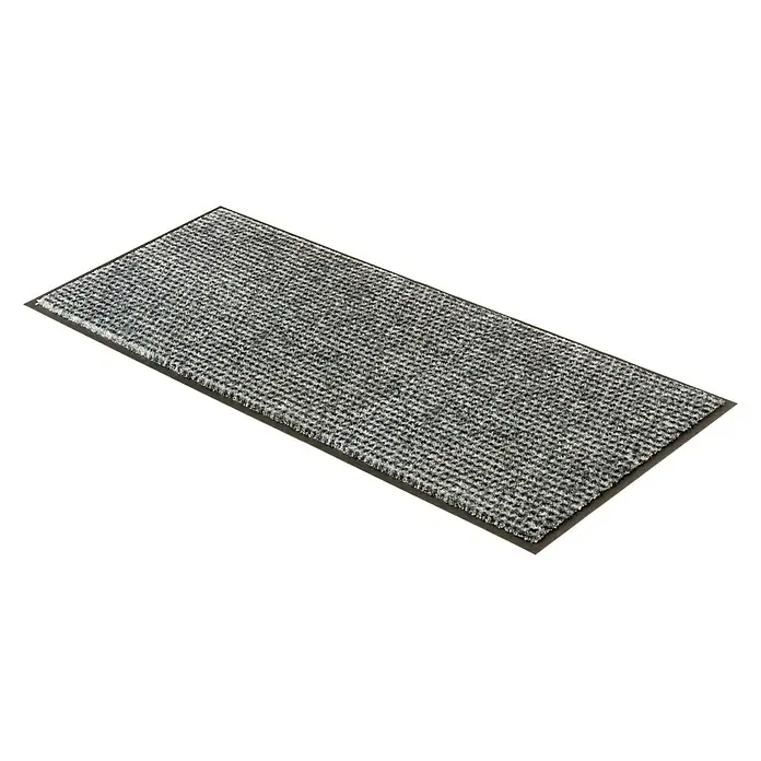SCHÖNER WOHNEN-Kollektion Sauberlaufmatte Punkte - Silber, 150 x 67 cm - Rechte Seitenansicht