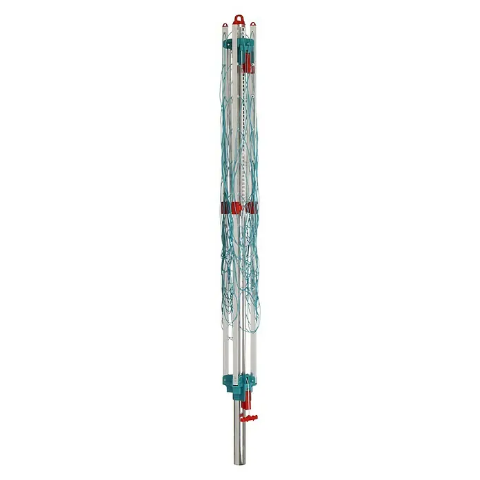 Blome Wäschespinne Easy - Belastbarkeit: 4 Waschmaschinenfüllungen, Länge Wäscheleine: 50 m, Durchmesser offen: 2,64 m