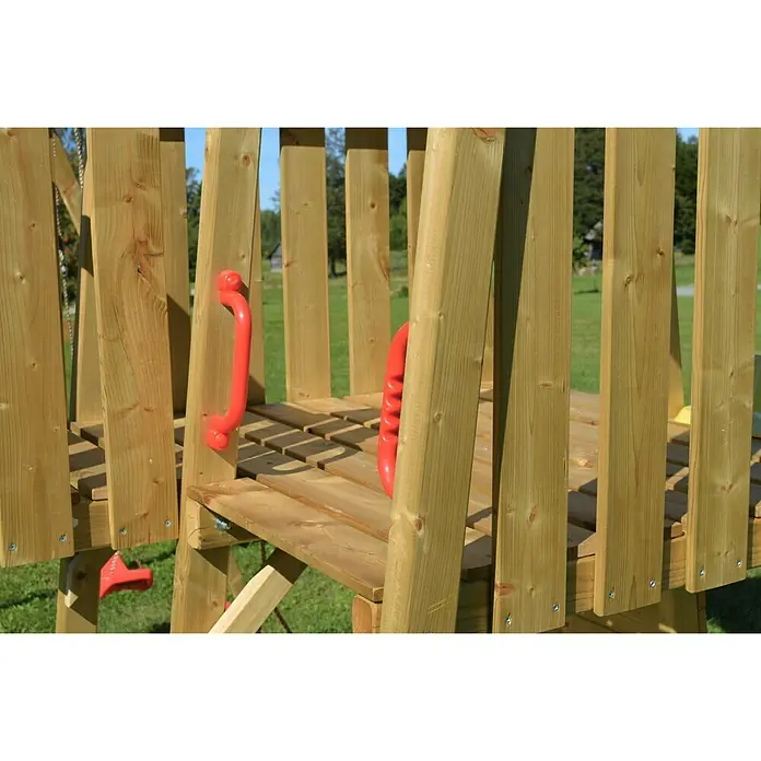 Wendi Toys Kinderspielturm Falke - 300 x 110 cm - Detailaufnahme