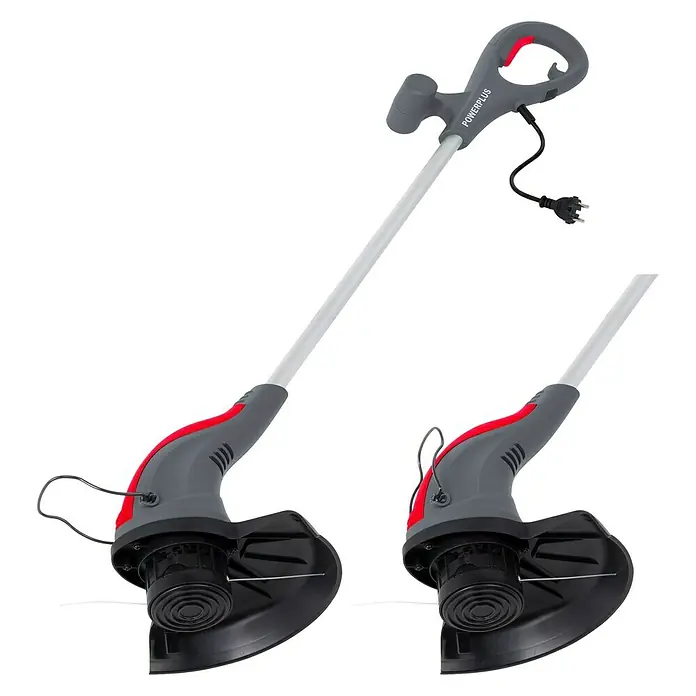 PowerPlus Recortabordes eléctrico POWEG6015 - 300 W, Ancho de corte: 25 cm