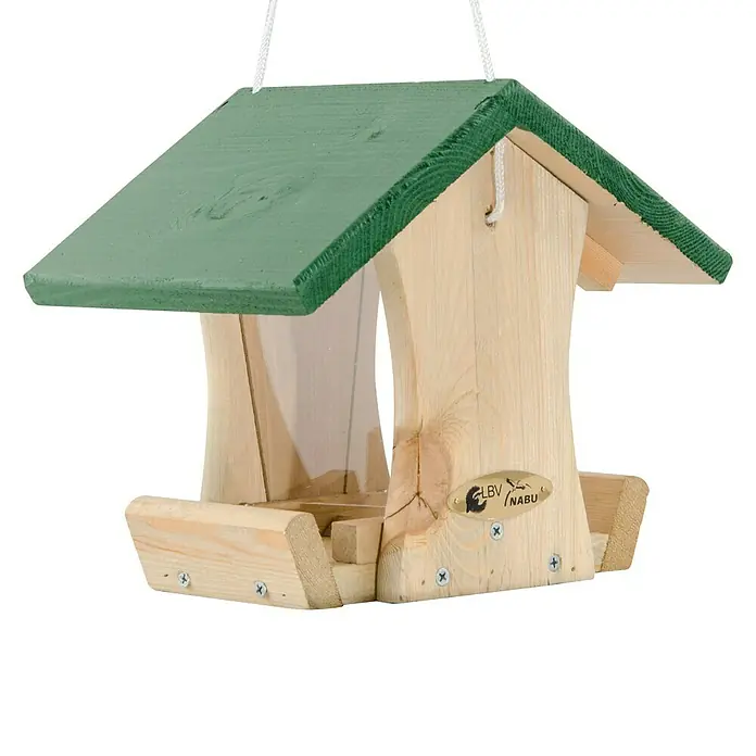 CJ Wildlife Futterstation Reno - 275 x 200 x 230 mm, Natur/Grün