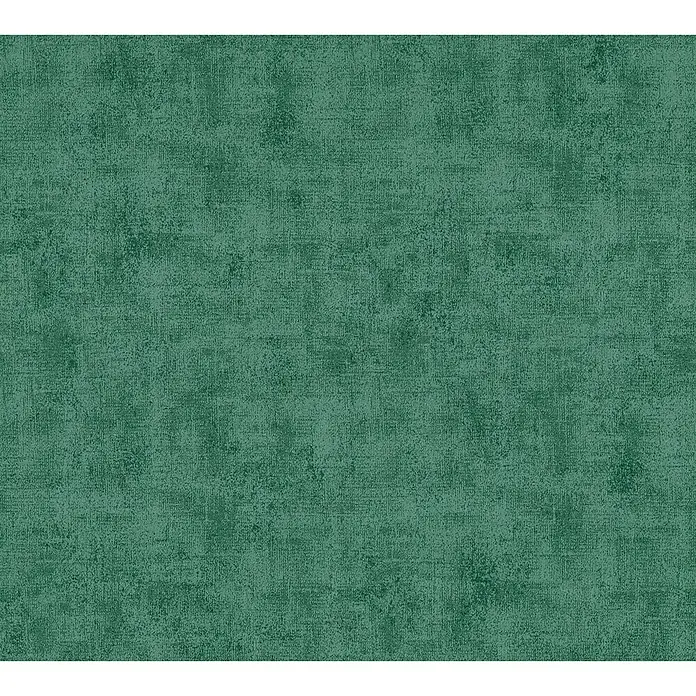 AS Creation Neue Bude 2.0 ED II Vliestapete III - Dunkelgrün, Uni, 10,05 x 0,53 m - Detailaufnahme