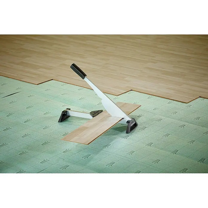 Wolfcraft Cortaláminas de parquet LC100 - Apto para: Laminado, Ancho de corte: 210 mm con 8 mm de grosor