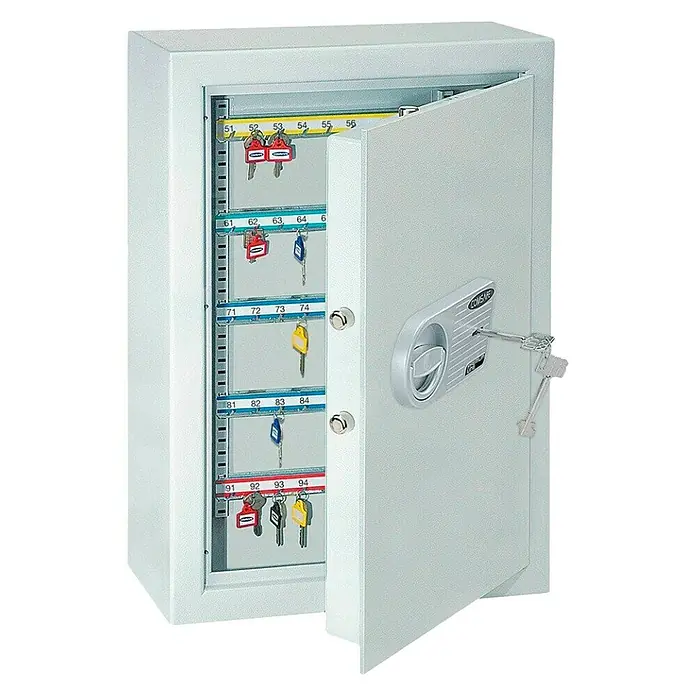 Rottner Schlüsselkasten Premium - Geeignet für: 150 Schlüssel, Doppelbartschloss, L x B x H: 22 x 46 x 63,5 cm