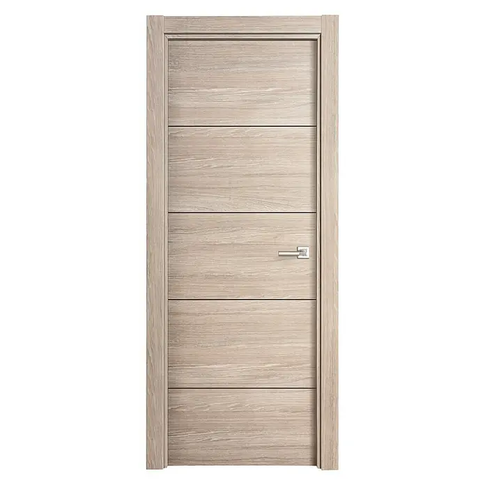 Puerta interior Roble Gris 400 - 82,5 x 203 cm, Izquierda, Roble Gris, Macizo