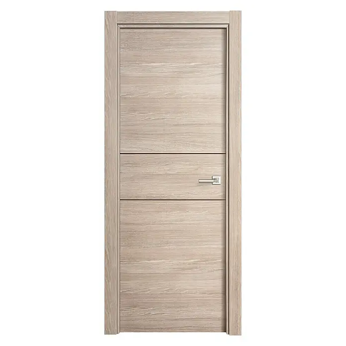 Puerta interior Roble Gris 200 - 72,5 x 203 cm, Izquierda, Roble Gris, Macizo