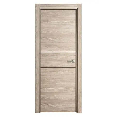 Puerta interior Roble Gris 200