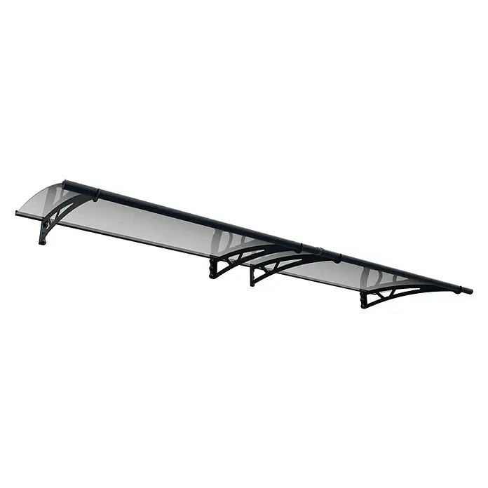 Solid Elements Pultvordach Pavo - 3.020 x 915 x 175 mm, Farbe Träger: Anthrazitgrau