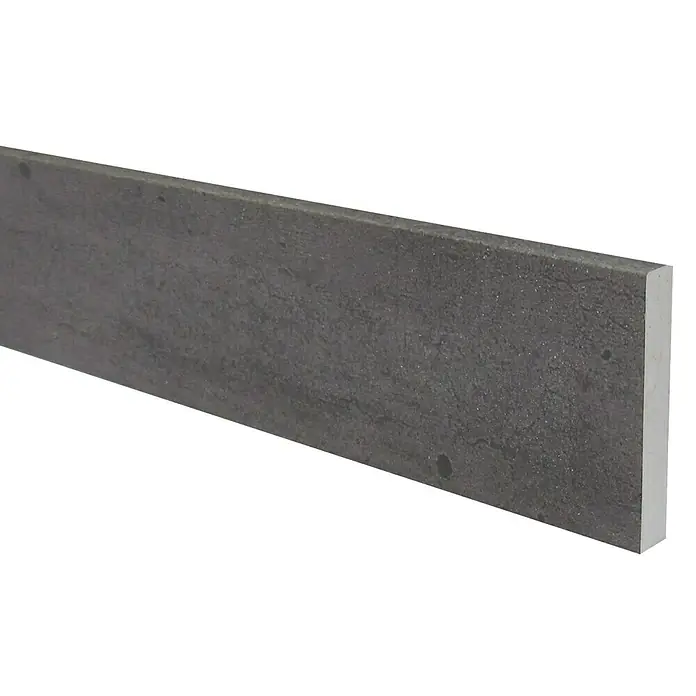 Bariperfil Cornisa Concrete Oscuro - 2,05 m x 6 mm x 4 cm