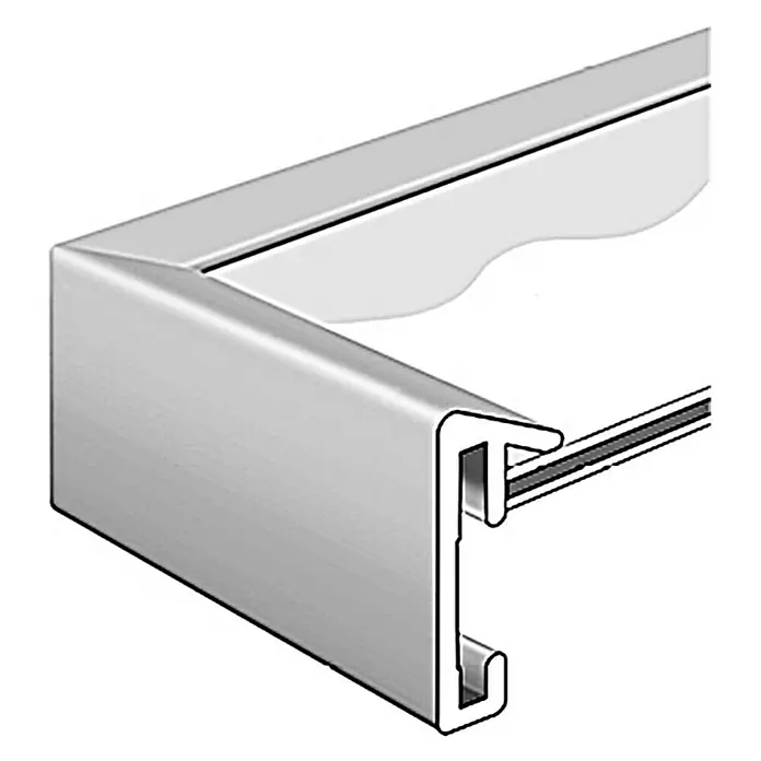 Nielsen Bilderrahmen Pixel - Silber, 60 x 40 cm, Aluminium