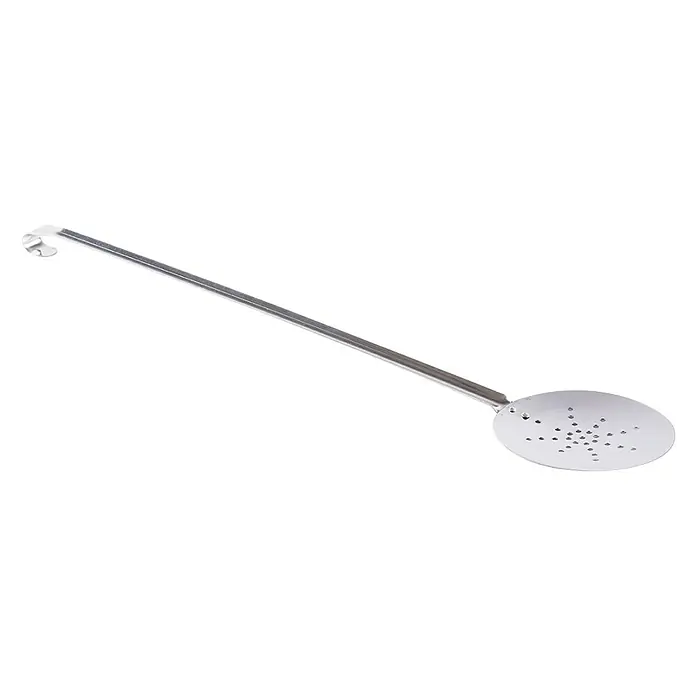 Espumadera - Largo: 50 cm, Plateado, Acero inoxidable
