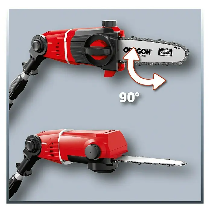 Einhell Power X-Change Akku-Hochentaster GE-LC 18 Li T-Solo - 18 V, Li-Ionen, Ohne Akku, Schnittlänge: 17 cm - Detailaufnahme