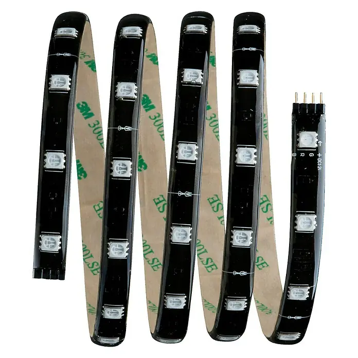 Paulmann Tira LED YourLED set básico RGB - 1,5 m, RGB, 10 W - Vista frontal